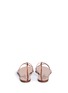 Back View - Click To Enlarge - PEDRO GARCIA  - 'Estee' crystal pavé strap sandals