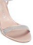 Detail View - Click To Enlarge - PEDRO GARCIA  - Quintia' crystal pavé satin strappy sandals