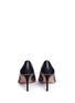 Back View - Click To Enlarge - COACH - 'Smith' bead chain trim leather pumps