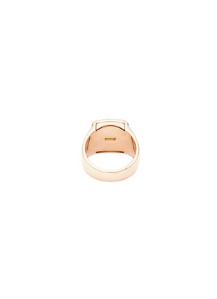 Figure View - Click To Enlarge - FRED - 'Pain de sucre' diamond 18k rose gold signet ring