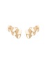Main View - Click To Enlarge - FRED - 'UNE ÎLE D'OR' 18k yellow gold scalloped earrings