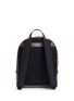 Back View - Click To Enlarge - GUCCI - 'GG Supreme' stripe chevron print canvas backpack
