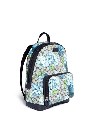 Front View - Click To Enlarge - GUCCI - 'GG Blooms' print backpack