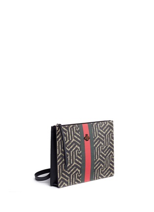 Detail View - Click To Enlarge - GUCCI - 'GG Caleido' print canvas messenger bag