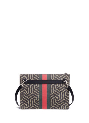 Detail View - Click To Enlarge - GUCCI - 'GG Caleido' print canvas messenger bag