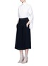 Figure View - Click To Enlarge - CHLOÉ - Crepe sable culottes