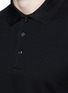 Detail View - Click To Enlarge - GIVENCHY - Contrast band polo shirt