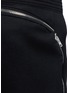 Detail View - Click To Enlarge - GIVENCHY - Leg zip bonded jersey sweatpants