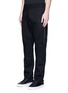 Front View - Click To Enlarge - GIVENCHY - Leg zip bonded jersey sweatpants