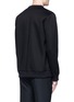 Back View - Click To Enlarge - GIVENCHY - Cross perforated sweatshirt