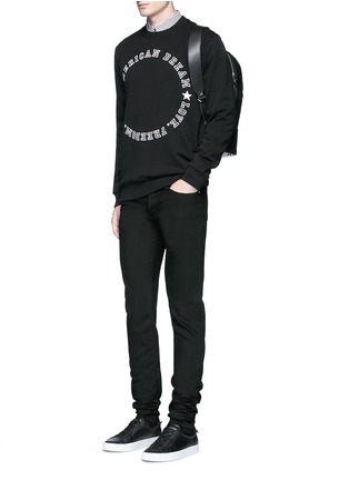 Figure View - Click To Enlarge - GIVENCHY - 'American Dream' embroidery sweatshirt