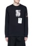 Main View - Click To Enlarge - GIVENCHY - Flag patch cotton sweatshirt