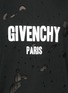 Detail View - Click To Enlarge - GIVENCHY - Logo print distressed T-shirt