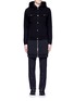 Main View - Click To Enlarge - GIVENCHY - Double layer wool hood parka