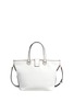 Back View - Click To Enlarge - - - 'Rosaria' mini grainy leather zip tote