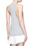 Back View - Click To Enlarge - T BY ALEXANDER WANG - Enzyme wash French terry racerback tank top