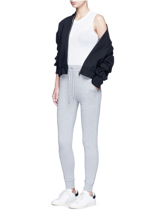 Figure View - Click To Enlarge - T BY ALEXANDER WANG - Enzyme wash sweatpants