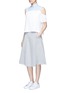 T BY ALEXANDER WANG - Double knit jersey circle skirt
