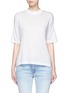 Main View - Click To Enlarge - T BY ALEXANDER WANG - Dropped shoulder jersey T-shirt