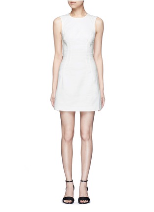 Main View - Click To Enlarge - T BY ALEXANDER WANG - Cotton twill shift dress