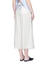 Back View - Click To Enlarge - T BY ALEXANDER WANG - Pleat front crepe culottes