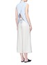 Figure View - Click To Enlarge - T BY ALEXANDER WANG - Pleat front crepe culottes
