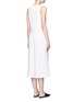 Back View - Click To Enlarge - T BY ALEXANDER WANG - V-neck culottes jumpsuit