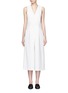 Main View - Click To Enlarge - T BY ALEXANDER WANG - V-neck culottes jumpsuit