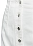 Detail View - Click To Enlarge - T BY ALEXANDER WANG - Cotton twill button jean skirt