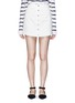Main View - Click To Enlarge - T BY ALEXANDER WANG - Cotton twill button jean skirt