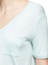 Detail View - Click To Enlarge - T BY ALEXANDER WANG - Pocket rayon jersey T-shirt