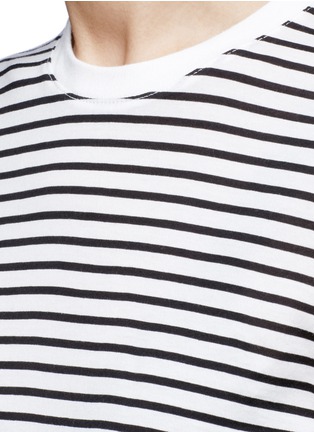 Detail View - Click To Enlarge - T BY ALEXANDER WANG - Stripe superfine cotton T-shirt