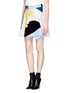 Front View - Click To Enlarge - 3.1 PHILLIP LIM - Fold front print skirt