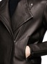 Detail View - Click To Enlarge - THEORY - 'Phelan' leather biker jacket