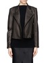 Main View - Click To Enlarge - THEORY - 'Phelan' leather biker jacket