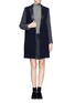 Figure View - Click To Enlarge - THEORY - 'Jodi' turtleneck cropped sweater
