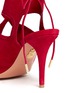 Detail View - Click To Enlarge - AQUAZZURA - 'Sexy Thing' suede cutout sandals