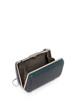 Detail View - Click To Enlarge - ALEXANDER WANG - 'Chastity' heat sensitive leather clutch