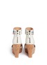 Back View - Click To Enlarge - UGG - 'Jacinda' serape beaded leather cork wedge sandals