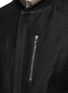 Detail View - Click To Enlarge - DEVOA - 'MA-1' ramie blouson jacket