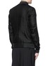 Back View - Click To Enlarge - DEVOA - 'MA-1' ramie blouson jacket