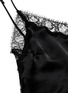 Detail View - Click To Enlarge - KIKI DE MONTPARNASSE - Lace inset silk charmeuse camisole