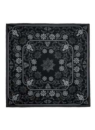 Main View - Click To Enlarge - ALEXANDER MCQUEEN - Gem print silk chiffon scarf
