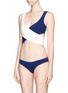 Figure View - Click To Enlarge - LISA MARIE FERNANDEZ - 'Marie-Louise' crisscross wrap bikini set
