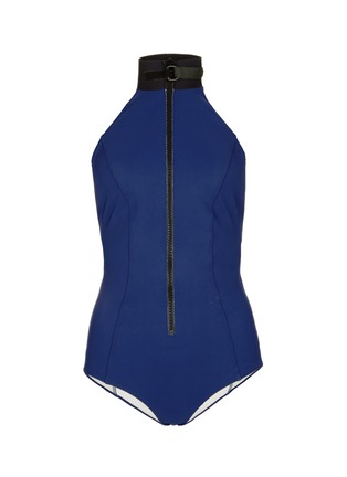Main View - Click To Enlarge - LISA MARIE FERNANDEZ - 'Maili' bonded one-piece swimsuit