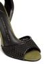 Detail View - Click To Enlarge - 73426 - Mesh ankle strap suede sandals