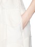 Detail View - Click To Enlarge - CHLOÉ - Polka dot appliqué silk gauze skirt