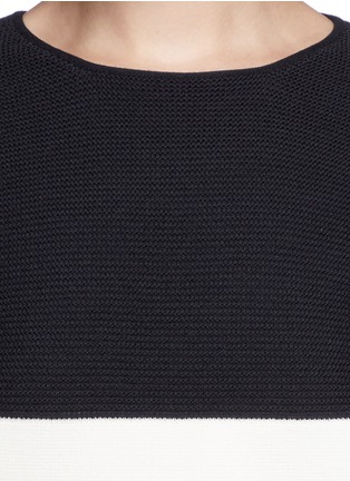 Detail View - Click To Enlarge - CHLOÉ - Colourblock wool sweater