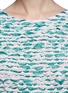 Detail View - Click To Enlarge - CHLOÉ - Bateau neck tweed knit top