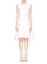 Main View - Click To Enlarge - CHLOÉ - Floral jacquard flare dress